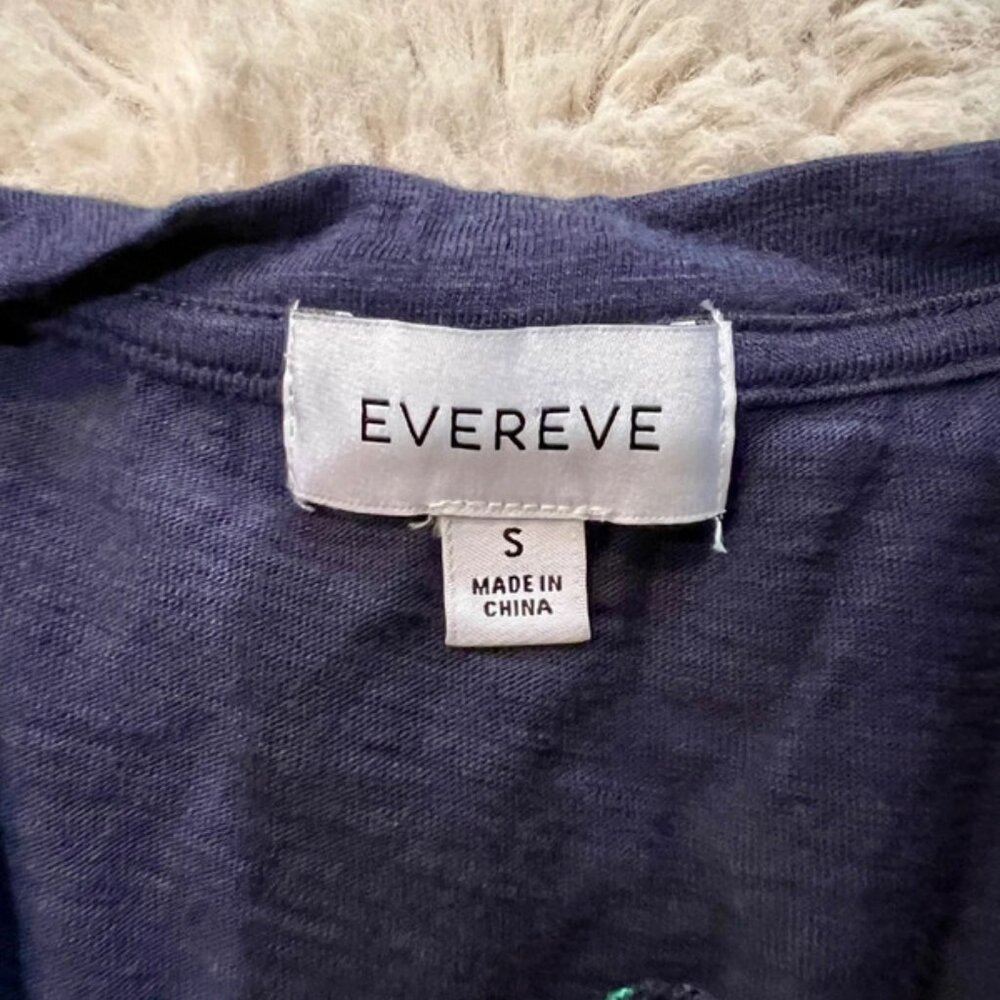 Evereve Navy Sleeveless Top – Size S (New Without Tags) - Picture 2 of 3